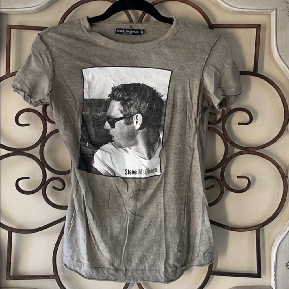 Dolce & Gabbana Steve McQueen T-shirt.